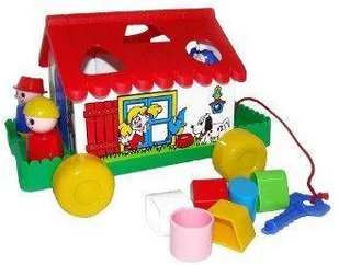 Polesie Poland Domek na kołach sorter - Sortery dla dzieci - miniaturka - grafika 3
