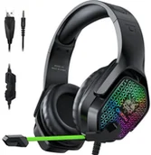 Słuchawki - ONIKUMA ONIKSłuchawki dla Graczy Gamingowe RGB LED X3 - miniaturka - grafika 1