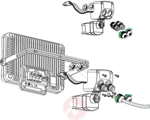THEBEN Theben theLeda B czujnik RC + pilot, biały - Czujniki ruchu i zmierzchu - miniaturka - grafika 4