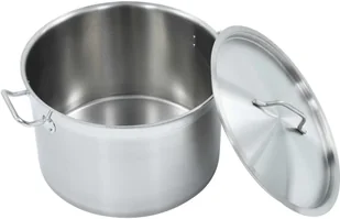 vidaXL Garnek, 32 L, 40 x 26 cm, stal nierdzewna - Garnki - miniaturka - grafika 3