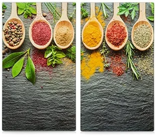 Szklane płyty ochronne na kuchenkę 2 sztuki ZELLER 26319 - Akcesoria i części do kuchenek i piekarników Szklane płyty ochronne na kuchenkę 2 sztuki ZELLER 26319 - Akcesoria i części do kuchenek i piekarników - miniaturka - grafika 2