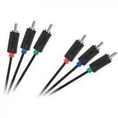 Kable - CABLETECH KPO3955-1.8 Kabel 3RCA-3RCA Component 1.8m standard LEC-KPO3955-1.8 - miniaturka - grafika 1