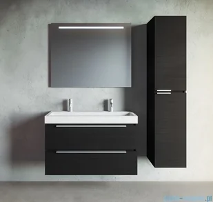 Riho Spring Vow umywalka konglomeratowa 1-otw 100x46cm biała matowa F70107 - Umywalki - miniaturka - grafika 3