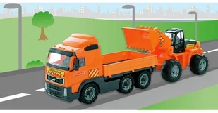 Wader Samochód z burtami + Ładowarka 36865 ! Szybka dostawa! Atrakcyjne raty! Dostawa w 2h Warszawa Poz 36865 4810344036865 - Samochody i pojazdy dla dzieci - miniaturka - grafika 2