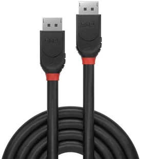 Lindy 36490 Kabel DisplayPort 1.2 Black Line 0,5m LY-36490 - Kable - miniaturka - grafika 2