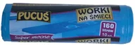 Worki na śmieci - Pucuś Worek na śmieci LDPE 10 sztuk - 160l - miniaturka - grafika 1
