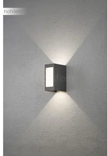 Konstsmide Lampa ścienna zewnętrzna LED Cremona antracyt, regulowany strumień światła, 720 LM, IP54 - Lampy ścienne - miniaturka - grafika 2