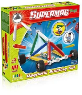 Klocki magnetyczne. SupermagMaxi koła 44 - Pozostałe książki - miniaturka - grafika 2