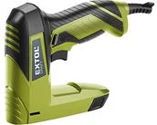 Zszywacze tapicerskie - Extol Craft elektryczny zszywacz/urządzenia do paznokci, magazyn 60 uderzeń/min, 45 W, 110-ER, zszywek i gwoździ 6  14 MM, 1 sztuka, zielony, 420101 - miniaturka - grafika 1