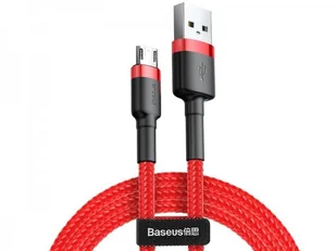 Kabel USB Baseus cafule CAMKLF-B09 USB Micro USB 1m kolor czerwony - Kable komputerowe i do monitorów - miniaturka - grafika 13