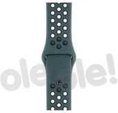 Akcesoria do pulsometrów i zegarków sportowych - Apple Pasek Sportowy Nike 40mm S/M & M/L turkusowy MTMU2ZM/A - miniaturka - grafika 1