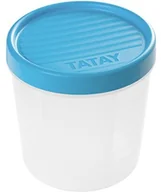 Pojemniki kuchenne - Tatay tatay puszka na zapasy z nakrętką około 1 L z tworzywa sztucznego 12 x 12 x 12,5 cm, niebieski, 1 l 1160900 - miniaturka - grafika 1