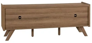 Beliani Szafka RTV jasne drewno ACTON - Szafki RTV - miniaturka - grafika 7