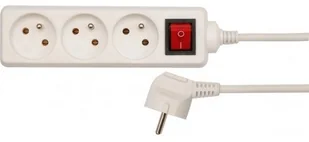 Vorel Przedłużacz elektryczny z uziemieniem 3-gniazda 5m z wyłącznikiem 72532 - Przedłużacze i rozgałęźniki - miniaturka - grafika 2
