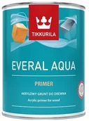 Farby i impregnaty do drewna - Tikkurila EVERAL AQUA PRIMER- akrylowy grunt do drewna, 0.9l - miniaturka - grafika 1
