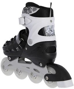 Nils EXTREME NH10905 4w1 CZARNE ROZM. M(35-38) ŁYŻWOROLKI Z WYM. PŁOZĄ HOKEJOWĄ EXTREME 16-25-024 - Rolki - miniaturka - grafika 13