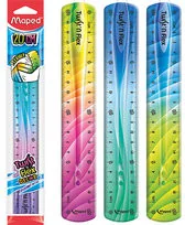 Maped linijka, Twist'n Flex Decor, niełamliwa, 20 cm - Linijki, ekierki - miniaturka - grafika 3