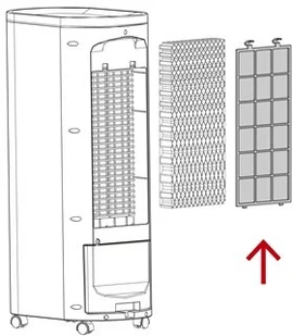 Trotec PAE 10 filtr powietrza - Akcesoria do wentylacji i klimatyzacji - miniaturka - grafika 2