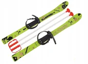 Narty - Narty dziecięce z kijkami do nauki jazdy 90 cm - miniaturka - grafika 1