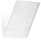 Pojemniki biurowe - Durable 1701498400 Przednia osłona FlexiBoxx, 1 sztuka, kolor przezroczysty 1701498400 - miniaturka - grafika 1