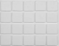 Meble modułowe i akcesoria - Vorel Podkładki filcowe 20x20 mm białe 20 sztuk 74841 - miniaturka - grafika 1