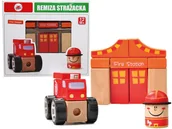 Klocki - PLAYME Brimarex Brimarex, układanka Straż Pożarna - miniaturka - grafika 1