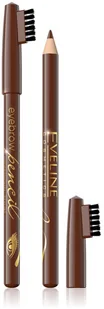 Eveline Eyebrow Pencil kredka do brwi Brown - Akcesoria i kosmetyki do stylizacji brwi - miniaturka - grafika 4