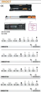Beta KLUCZ DYNAMOMETRYCZNY ELEKTRON.12-60NM 599DGT/6 - Klucze i nasadki - miniaturka - grafika 2