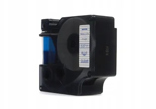 Dymo JetWorld Taśma D1 Niebieski na Przezroczystym 24mm x 7m 53711) stron JWT-D53711N - Taśmy do drukarek barwiące - miniaturka - grafika 3