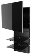Uchwyty do telewizora - Meliconi Uchwyt do TV Ghost Design 3500 Matt pro úhlopříčky 32" až 70" nosnost 30 kg 488313) Czarny - miniaturka - grafika 1