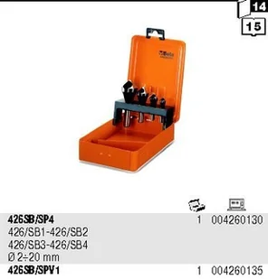 BETA POGŁĘBIACZ STOŻKOWY HSS 44MM 426SB/6 - Wiertła - miniaturka - grafika 2