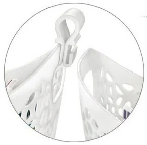 Tescoma Tescoma CleanKit 900724 klamerki w koszyku 20 szt. - Inne artykuły do sprzątania - miniaturka - grafika 2