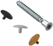 Zawiasy, okucia i inne akcesoria - Hettich Śruba łącząca z zaślepką DIREKTA M5 - miniaturka - grafika 1