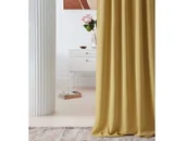 Zasłony - Room99 ZASŁONA ZACIEMNIAJĄCA LAUREL - MUSZTARDOWA 140x280 TAŚMA 5908224060365 - miniaturka - grafika 1