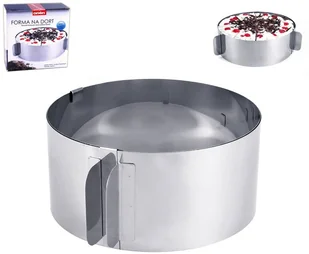 Orion Forma regulowana okrągła 15,5-29,5x15,5-29,5x7,5 cm - Formy do ciast Orion Forma regulowana okrągła 15,5-29,5x15,5-29,5x7,5 cm - Formy do ciast - miniaturka - grafika 2