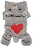 Ubranka dla psów - Ubranko Psa Kota Miś Misiu Plusz Zima Jesień Sz L - miniaturka - grafika 1