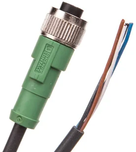 phoenix contact Kabel czujnika/urządzenia wykonawczego 4P M12 prosty wolny koniec przewodu 5m SAC-4P 5,0-PUR/M12FS 1668124 1668124 - Kable - miniaturka - grafika 2