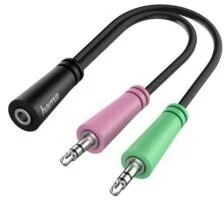 Hama Jack 3,5 mm 2 x Jack 3,5 mm | - Adaptery i przejściówki - miniaturka - grafika 3