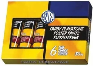 Astra Farby plakatowe w tubie ASTRA 30ml - niebieska ciemna 00030AST - Farby i media malarskie - miniaturka - grafika 2