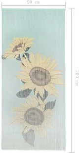 vidaXL Zasłona na drzwi, bambus, 90 x 200 cm vidaXL - Akcesoria do okien - miniaturka - grafika 7