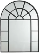 Lustra - Intesi Lustro ścienne Okiennica czarne - miniaturka - grafika 1