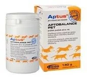 Suplementy i witaminy dla kotów - Aptus Proszek Aptobalance PET 140g - miniaturka - grafika 1