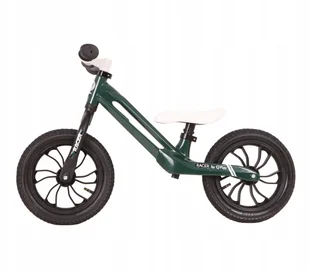 Qplay Rowerek Biegowy Racer Green - Rowerki biegowe - miniaturka - grafika 11
