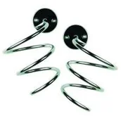 Pozostałe akcesoria fryzjerskie - Efalock uchwyt na suszarkę spiralny chromowany lewo lub prawoskrętny średnica 7cm - miniaturka - grafika 1