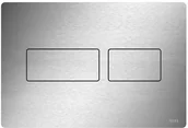 Przyciski spłukujące - TECE Solid Przycisk spłukujący WC stal nierdzewna szczotkowana z powłoką anti-fingerprint 9240434 - miniaturka - grafika 1