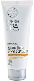 Natura Siberica Krem do stóp - Fresh Spa Russkaja Bania Detox Steamy Herbs Foot Cream Krem do stóp - Fresh Spa Russkaja Bania Detox Steamy Herbs Foot Cream - Balsamy i kremy do ciała - miniaturka - grafika 4