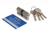 Zamki i wkładki - Gerda Wkładka EVO 30/45 nikiel satyna 4 klucze atestowana klasa 5.1 B - miniaturka - grafika 1