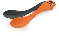 Kuchnia turystyczne i akcesoria - Light My Fire Spork Medium BIO 2-pak, rustyorange/slatyblack 2020 Sztućce turystyczne 2412511513 - miniaturka - grafika 1