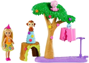 Mattel Chelsea Urodziny z niespodzianką Zestaw do zabawy GTM84 GTM84 - Lalki dla dziewczynek - miniaturka - grafika 3