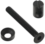 Zawiasy, okucia i inne akcesoria - Hettich Śruba łącząca z nakrętką wałeczkową M6 - miniaturka - grafika 1